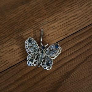 Women’s Slide necklace butterfly charm